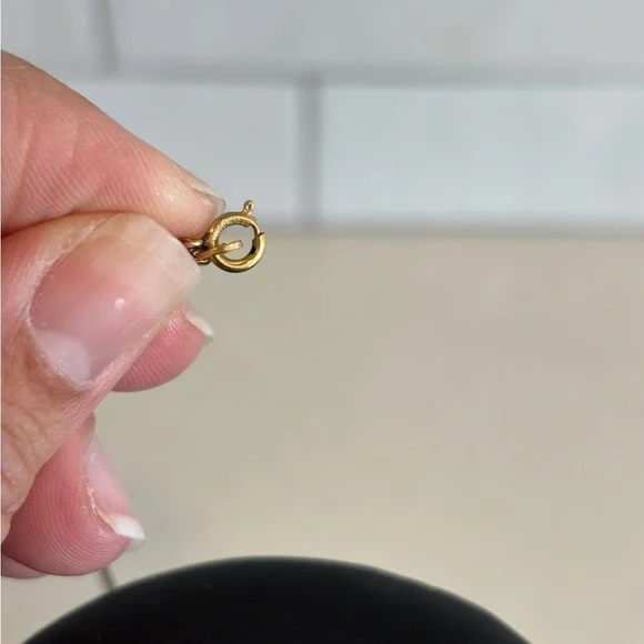 LDS Mormon Enamel Young Woman Torch Pendant Charm Necklace 14k GF Chain - Picture 8 of 10